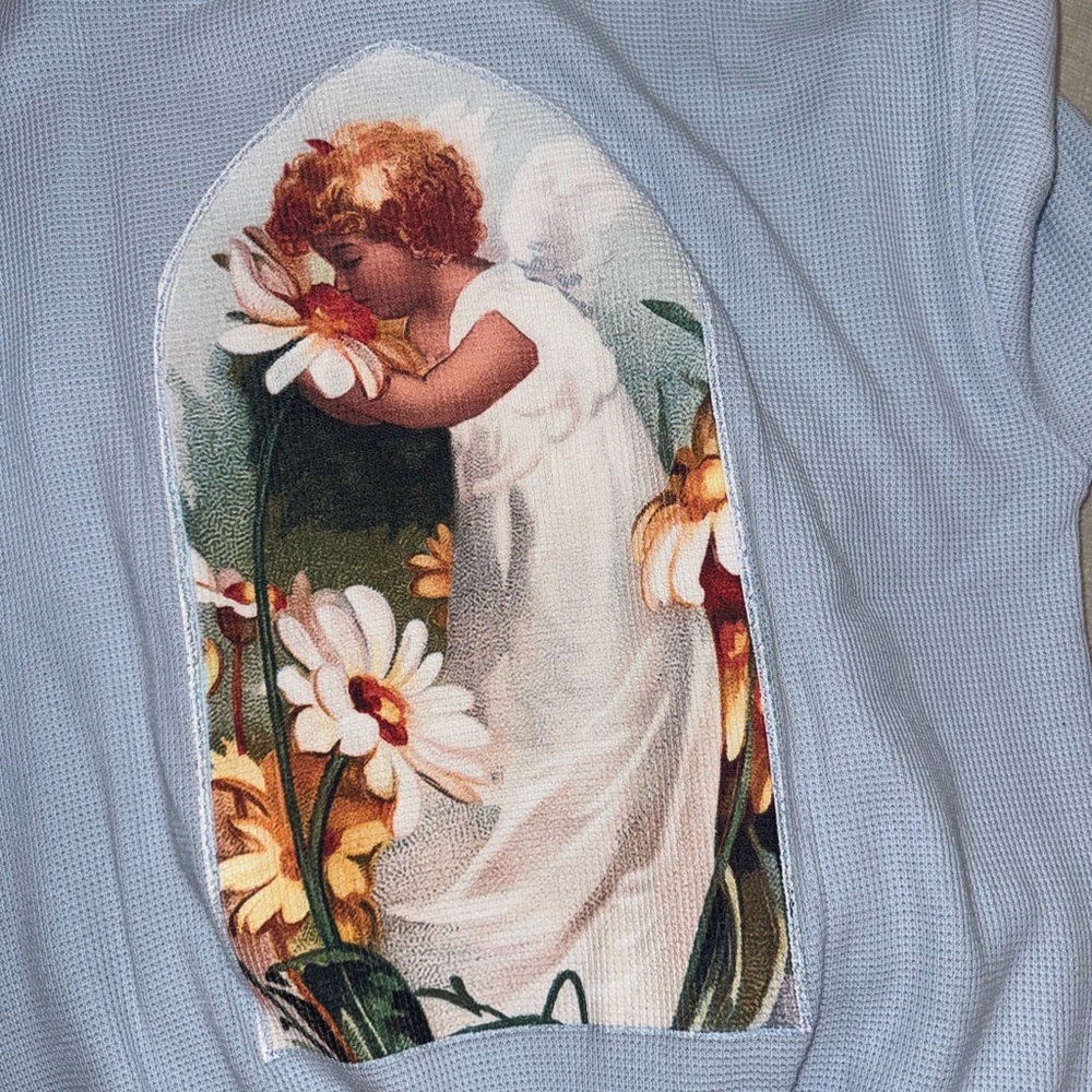 BOYS LIE Light Blue Sweatpants Set SMALL - Picture 4 of 5